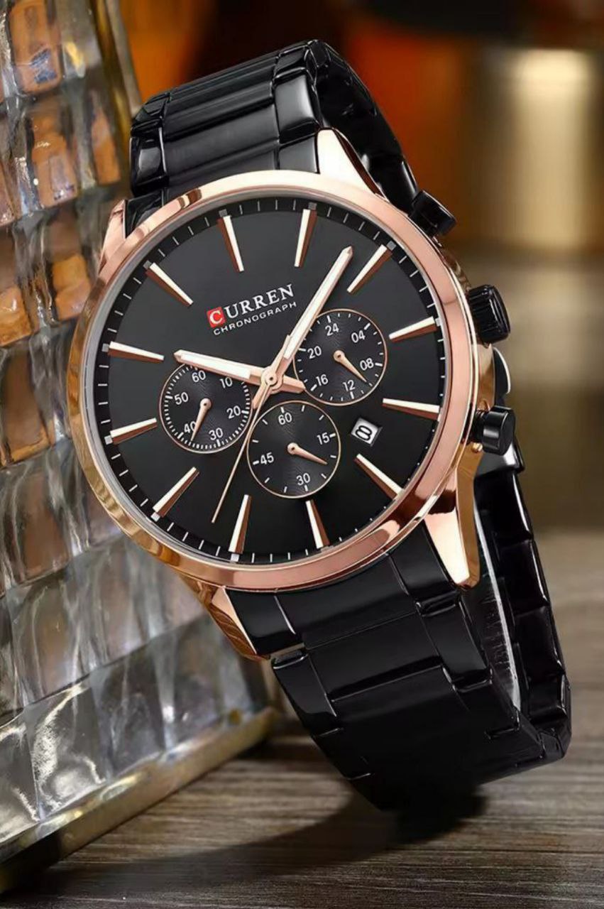 برند: Curren (کارِن) — ساعت مردانه اسپرت/روزمره.